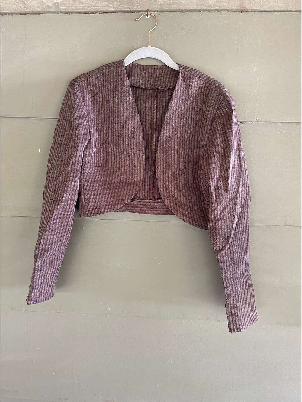 Vintage 80s Short CROPPED Jacket Top small Y2K
